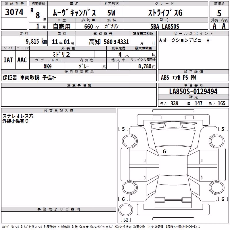 DAIHATSU MOVE CANBUS