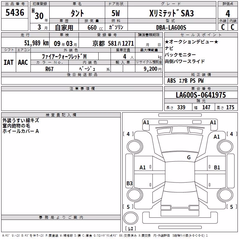DAIHATSU TANTO