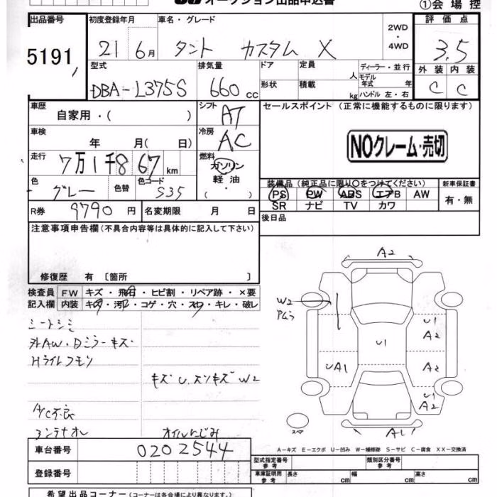 DAIHATSU TANTO