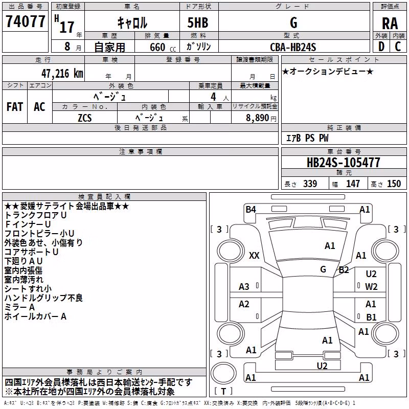 MAZDA CAROL