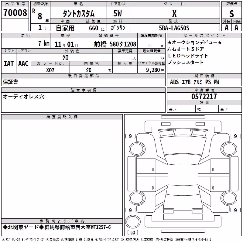 DAIHATSU TANTO
