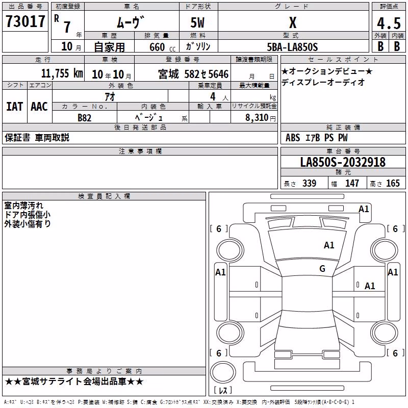 DAIHATSU MOVE