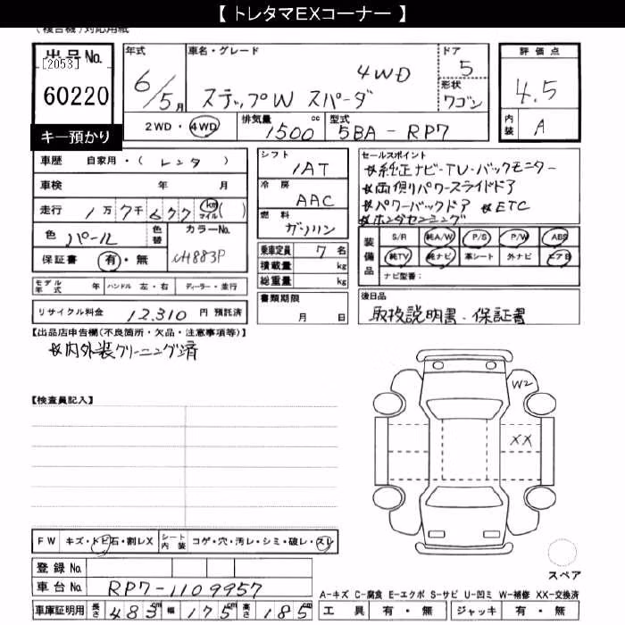 HONDA STEPWGN