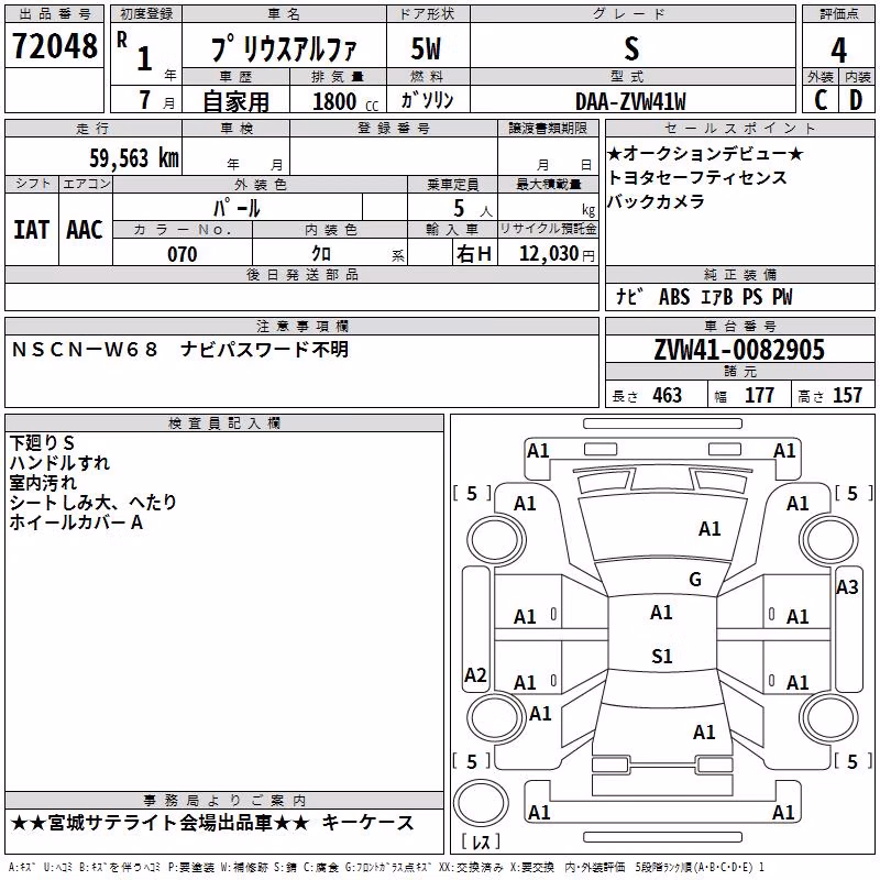 TOYOTA PRIUS ALPHA