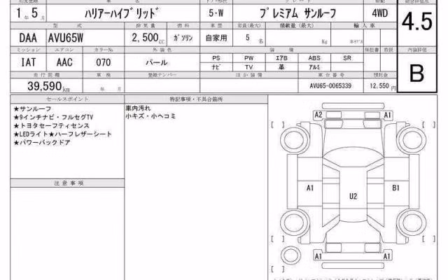 TOYOTA HARRIER