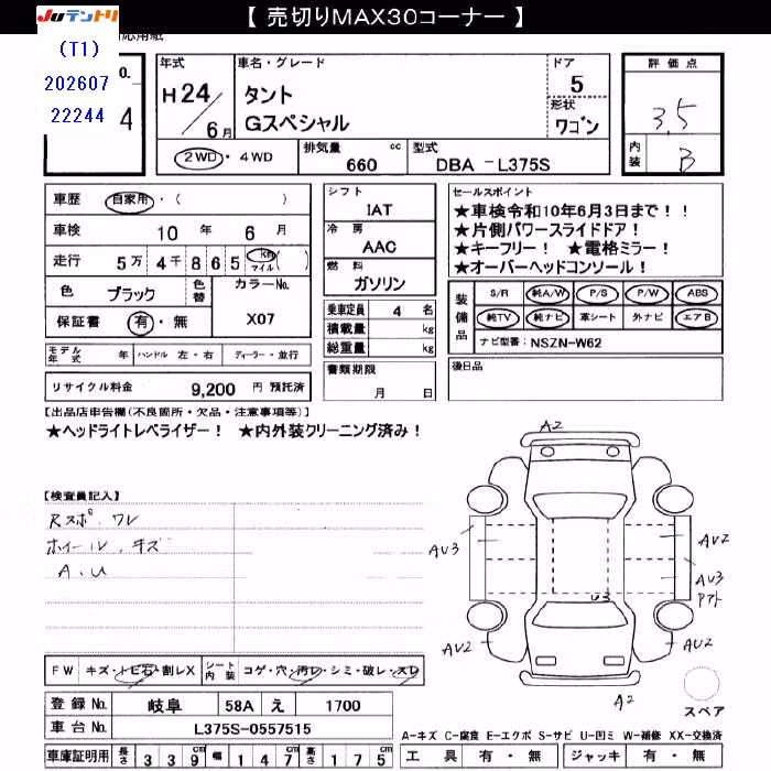 DAIHATSU TANTO