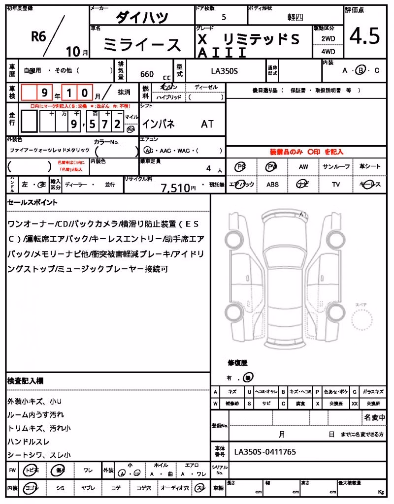 DAIHATSU MIRA E:S