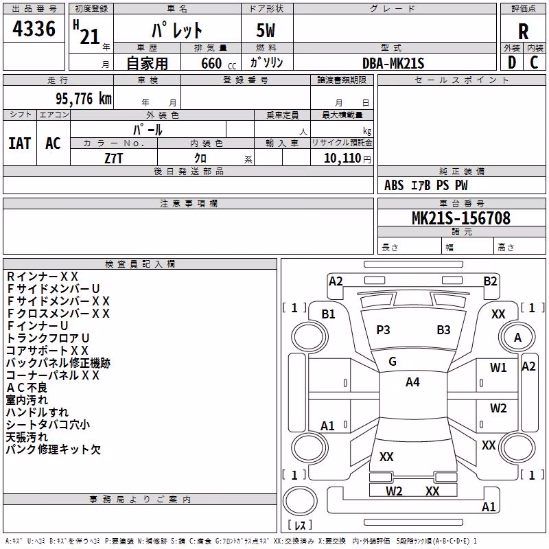 SUZUKI PALETTE