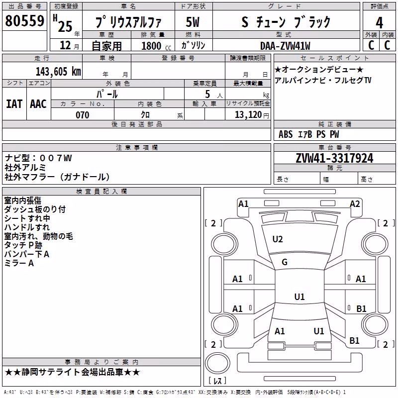 TOYOTA PRIUS ALPHA