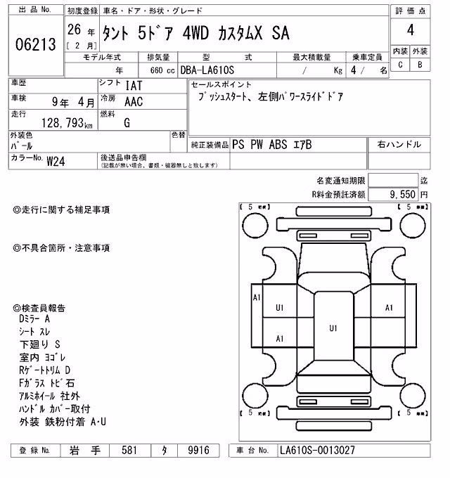 DAIHATSU TANTO