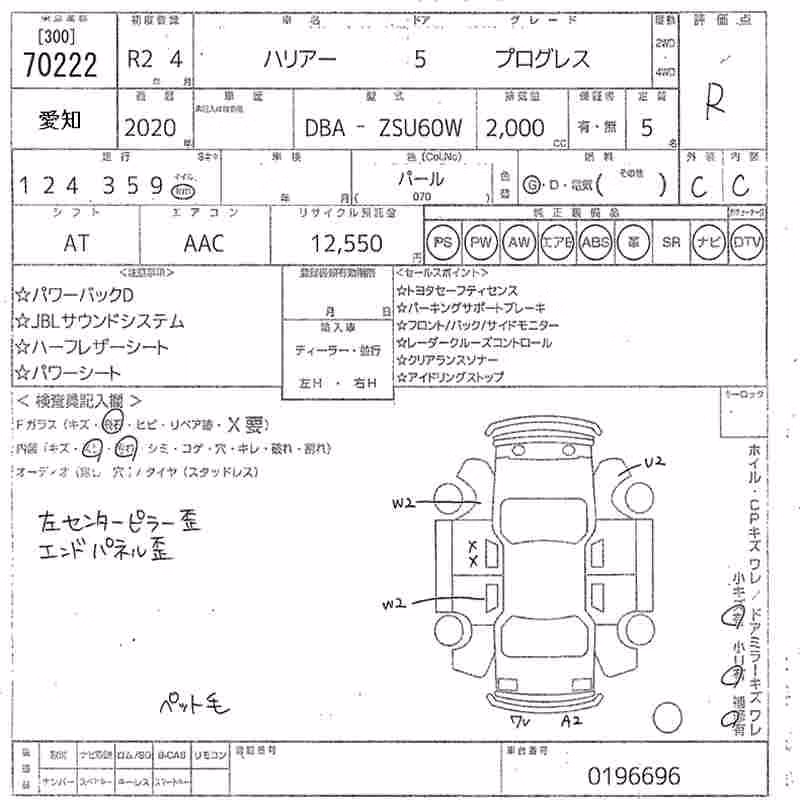 TOYOTA HARRIER