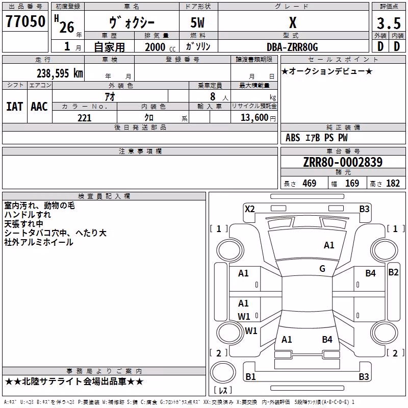 TOYOTA VOXY