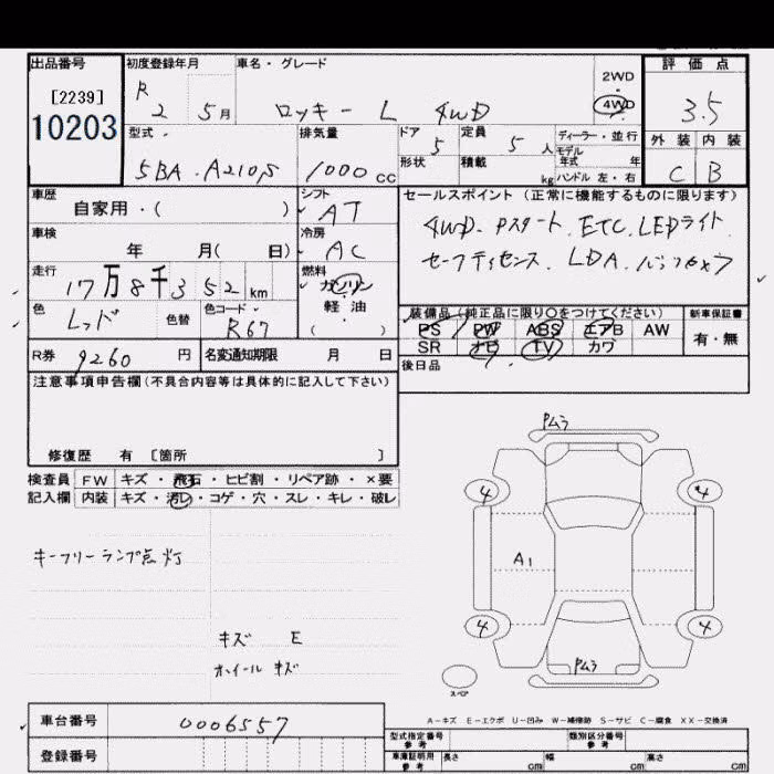 DAIHATSU ROCKY