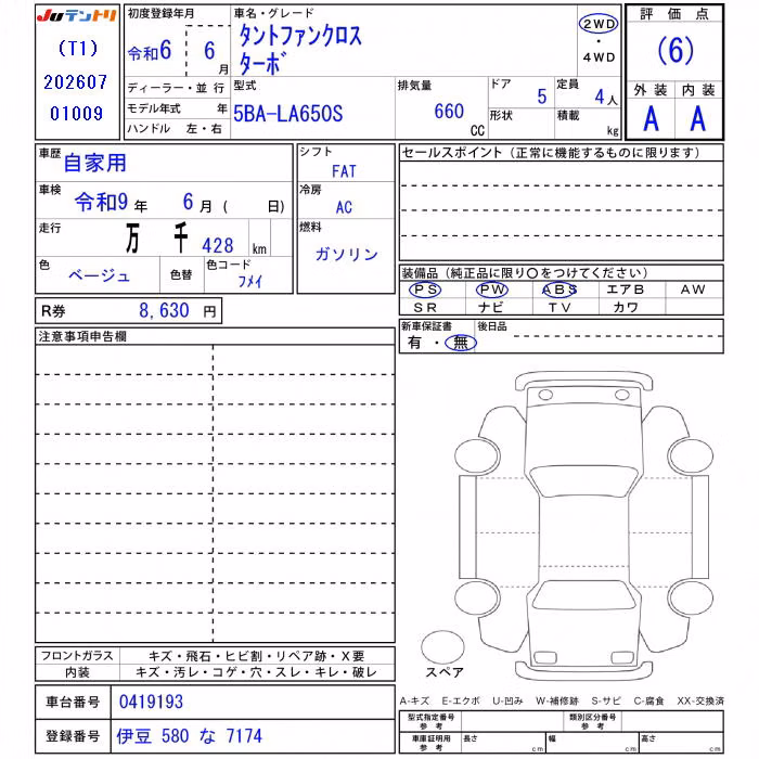 DAIHATSU TANTO