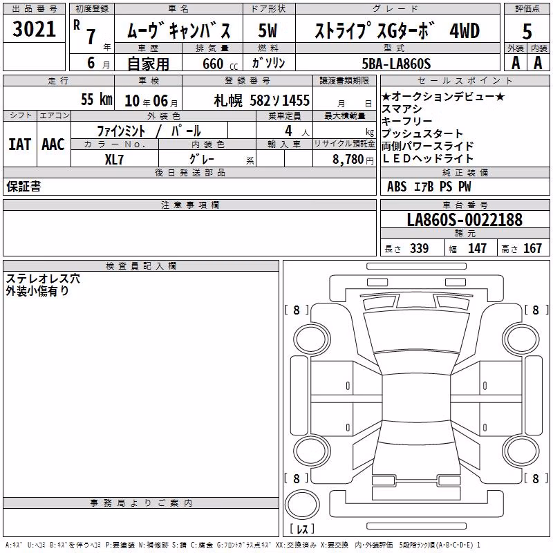 DAIHATSU MOVE CANBUS
