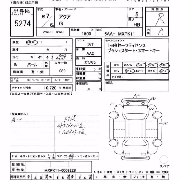 TOYOTA AQUA