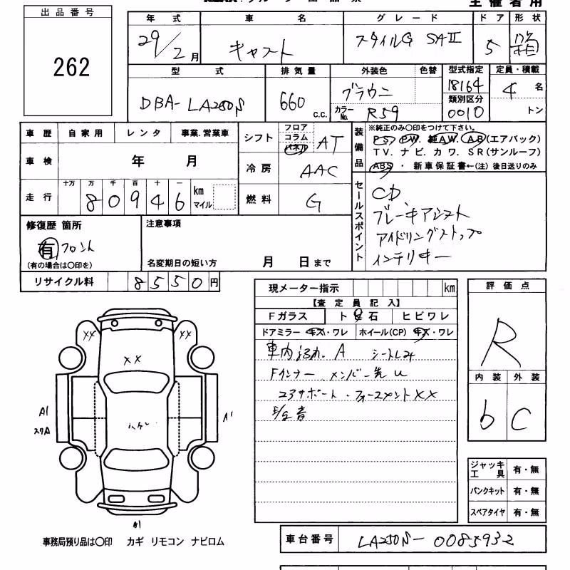 DAIHATSU CAST
