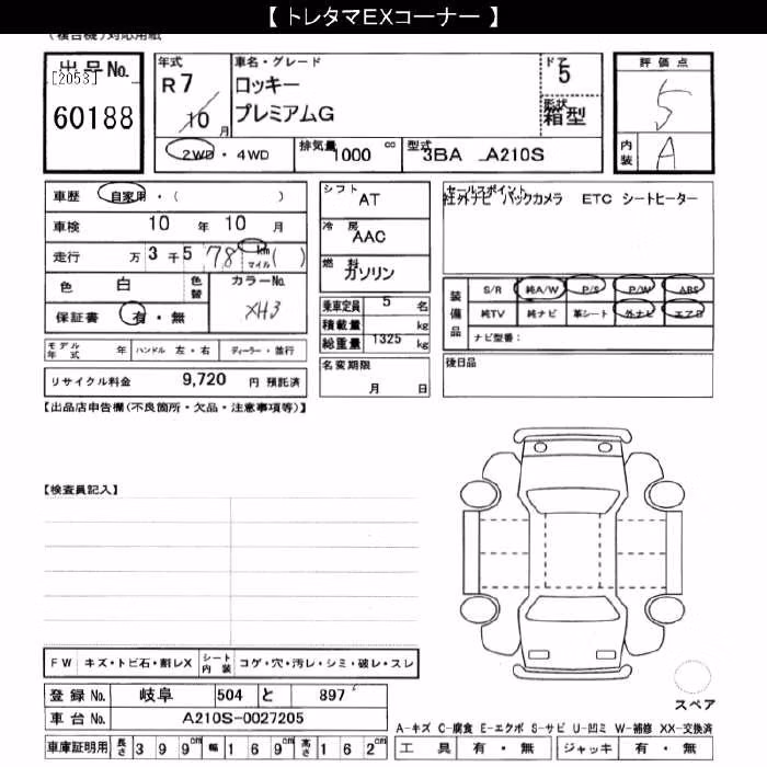 DAIHATSU ROCKY