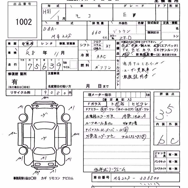 NISSAN MOCO