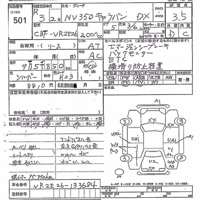 NISSAN NV350 CARAVAN