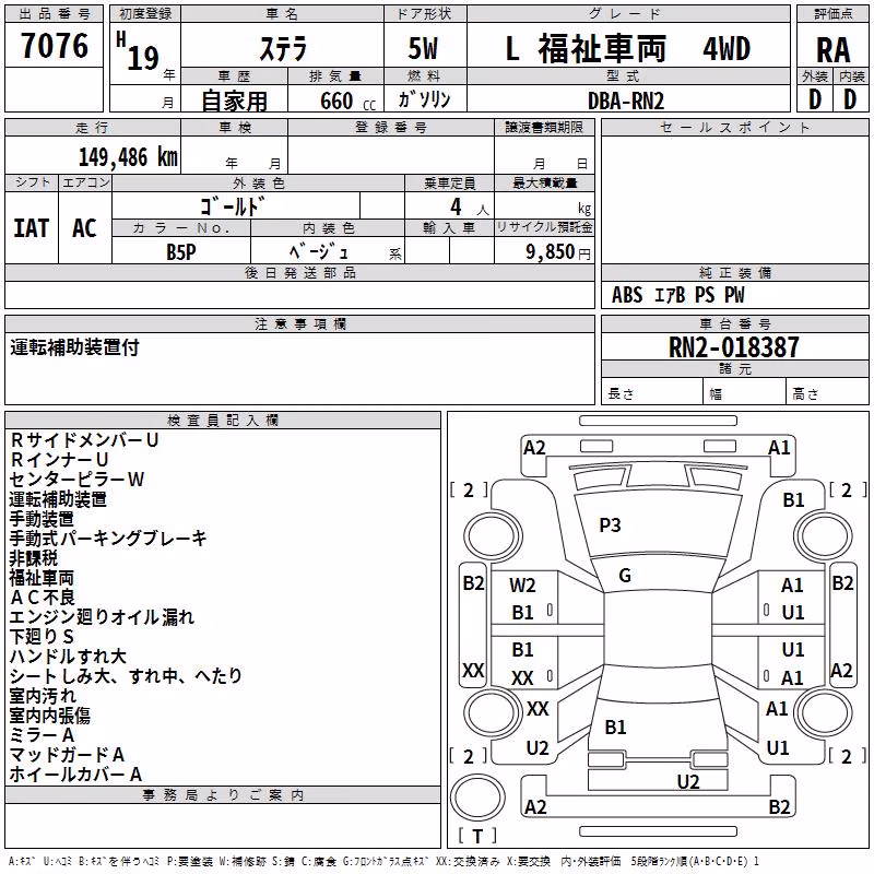 SUBARU STELLA