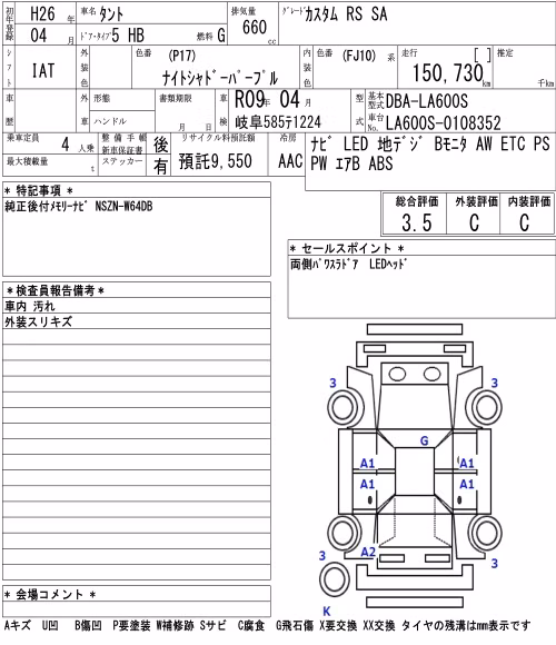 DAIHATSU TANTO