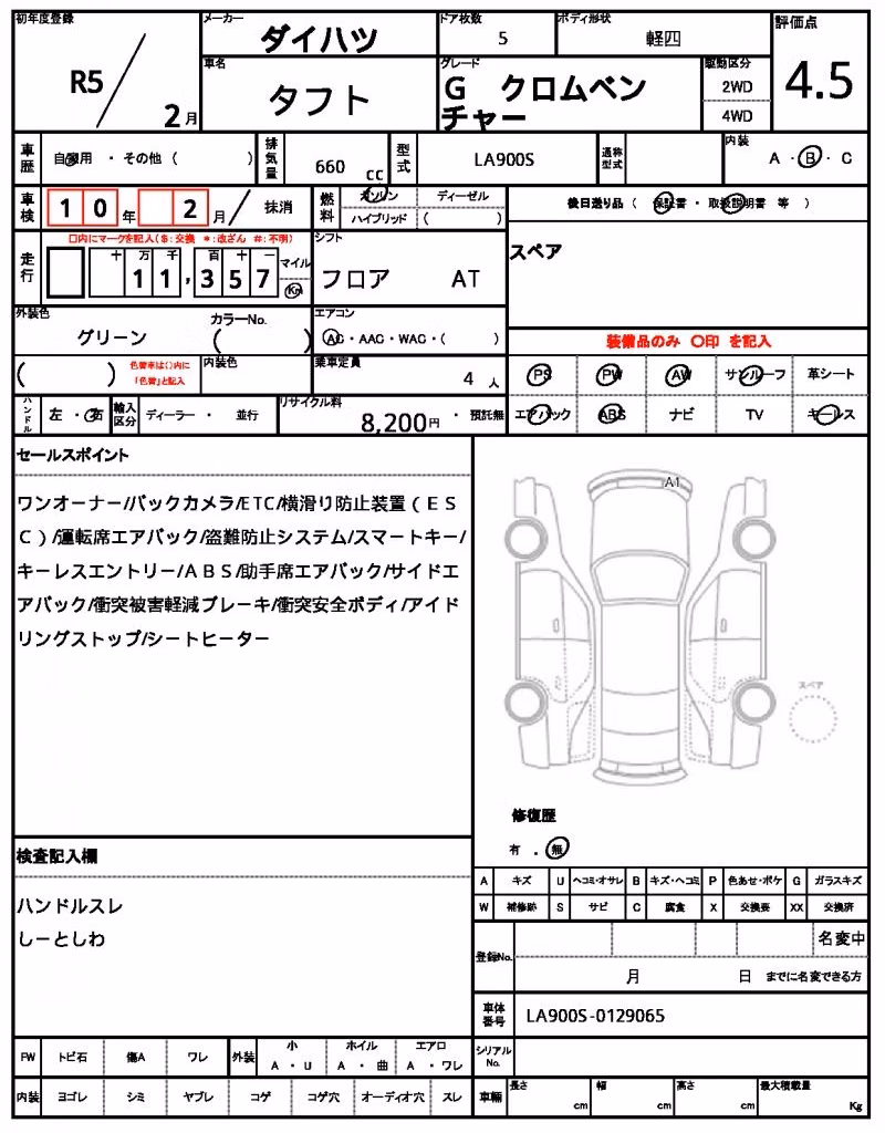 DAIHATSU TAFT