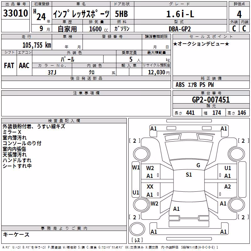 SUBARU IMPREZA