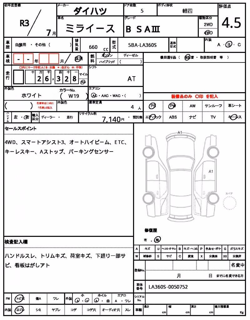 DAIHATSU MIRA E:S
