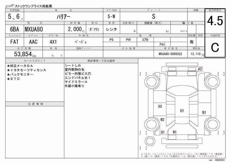 TOYOTA HARRIER