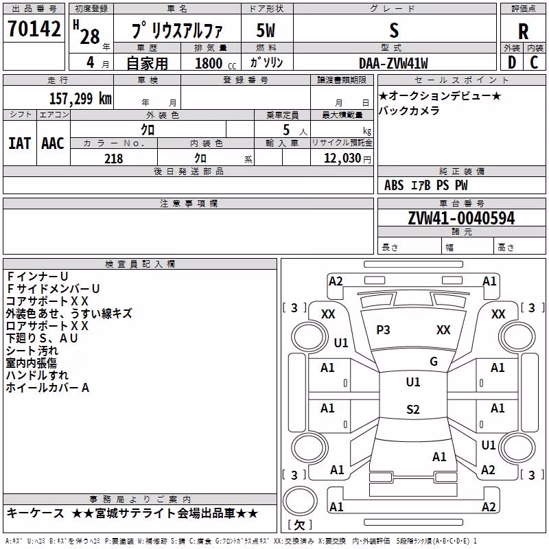 TOYOTA PRIUS ALPHA