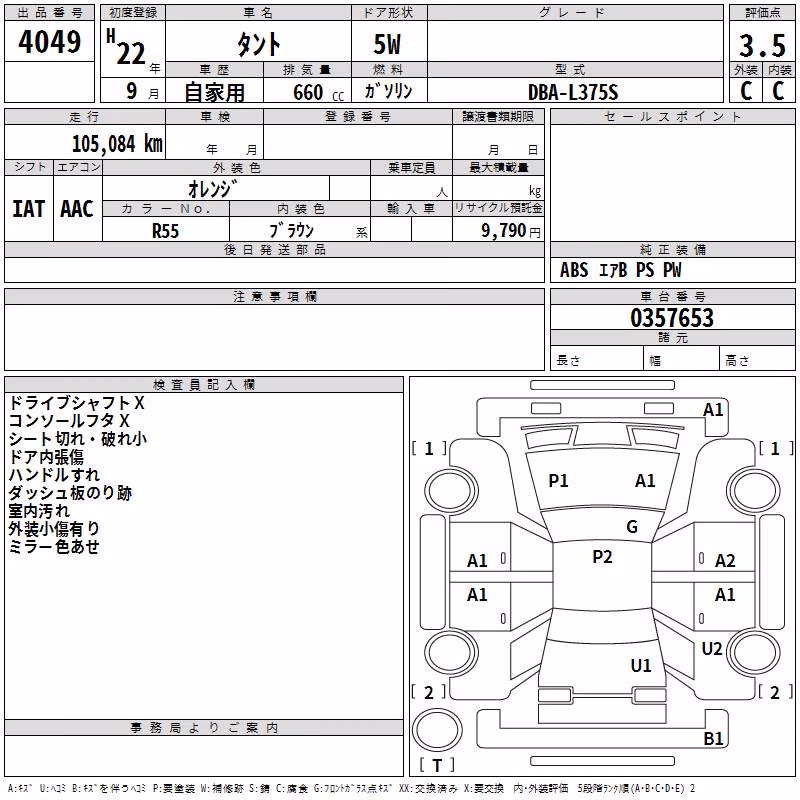DAIHATSU TANTO