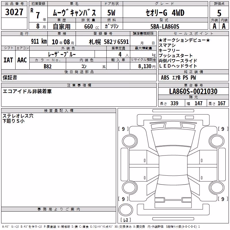DAIHATSU MOVE CANBUS