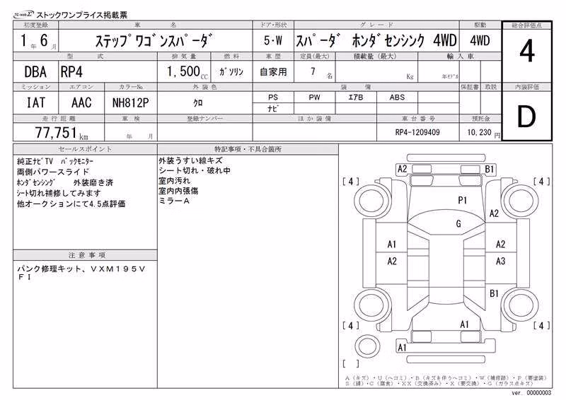 HONDA STEPWGN