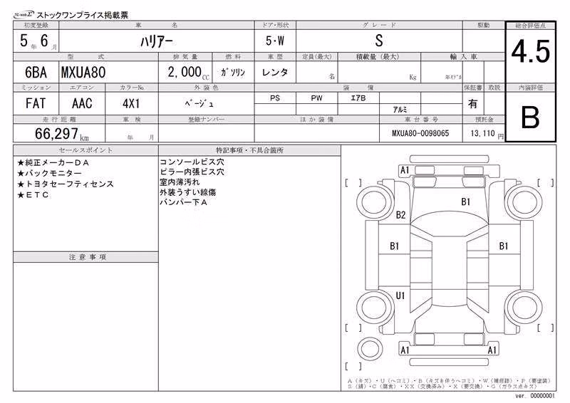 TOYOTA HARRIER
