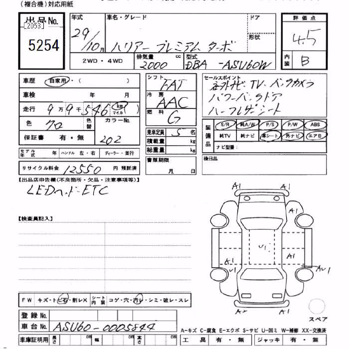 TOYOTA HARRIER