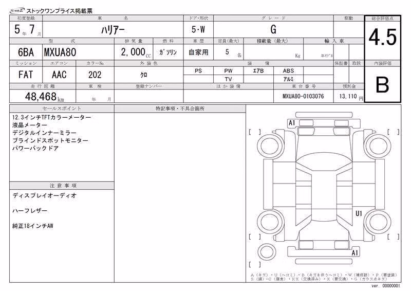 TOYOTA HARRIER