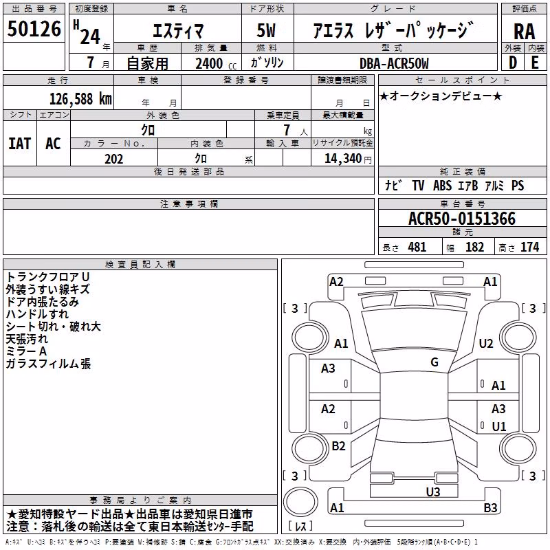 TOYOTA ESTIMA