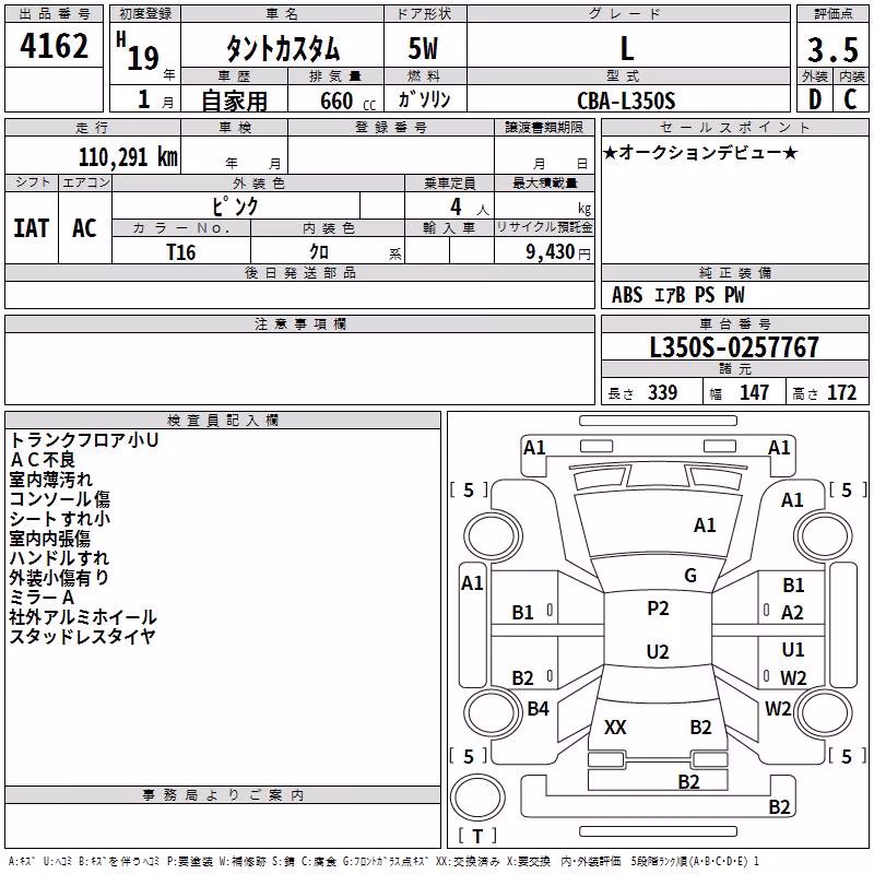 DAIHATSU TANTO