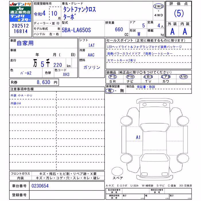 DAIHATSU TANTO