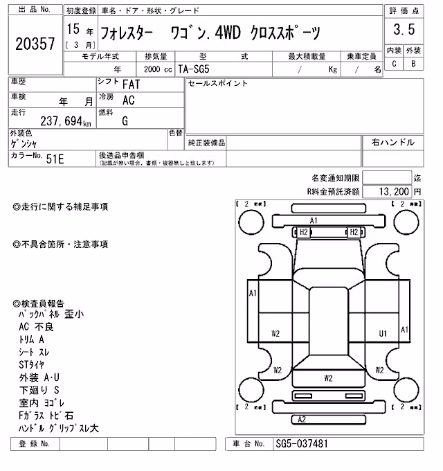 SUBARU FORESTER