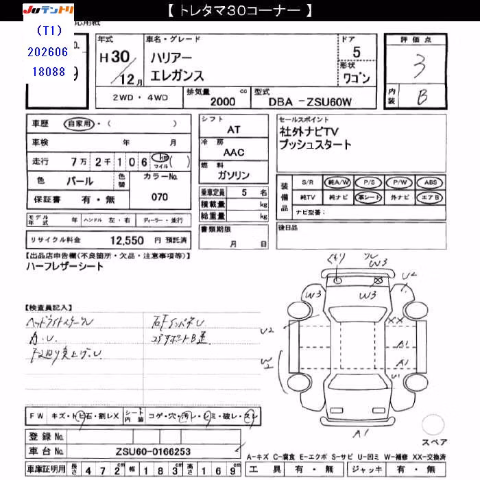 TOYOTA HARRIER