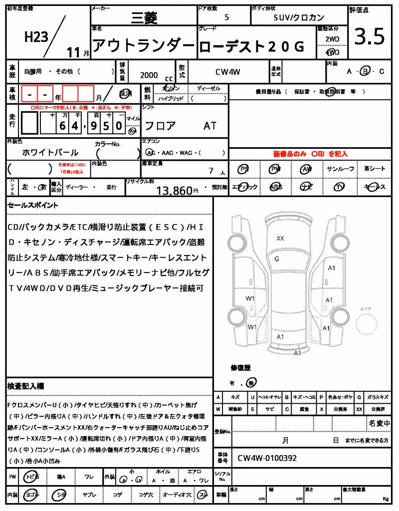 MITSUBISHI OUTLANDER