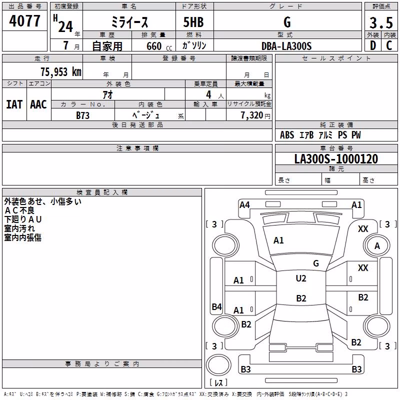 DAIHATSU MIRA E:S
