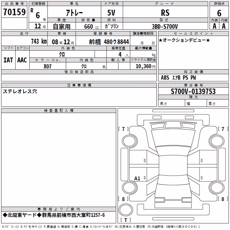 DAIHATSU ATRAI