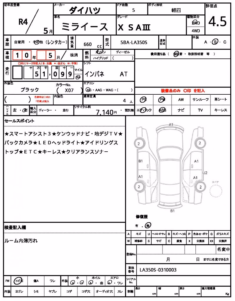 DAIHATSU MIRA E:S