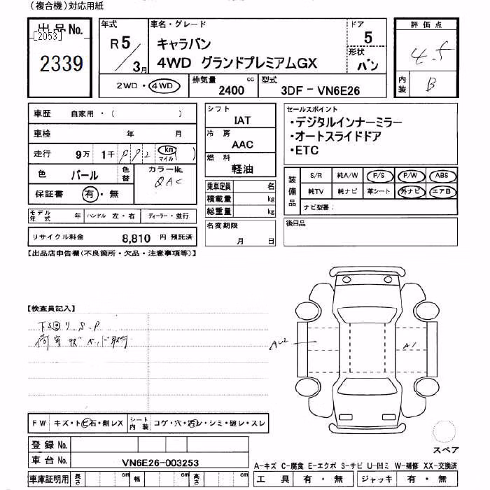 NISSAN CARAVAN