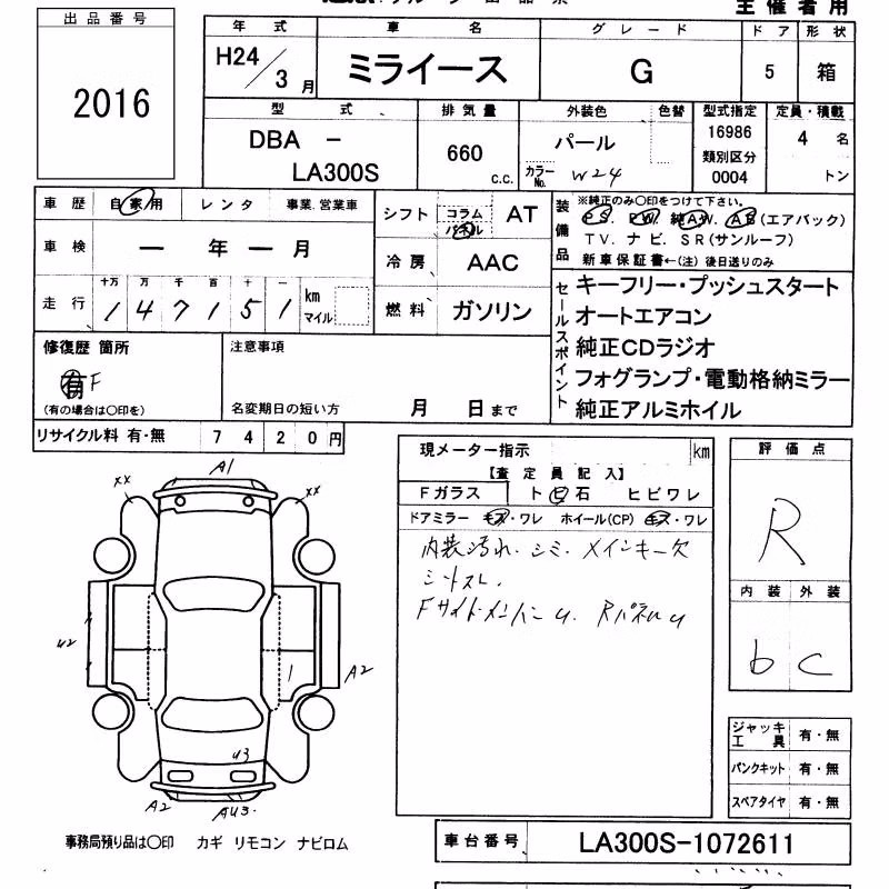 DAIHATSU MIRA E:S