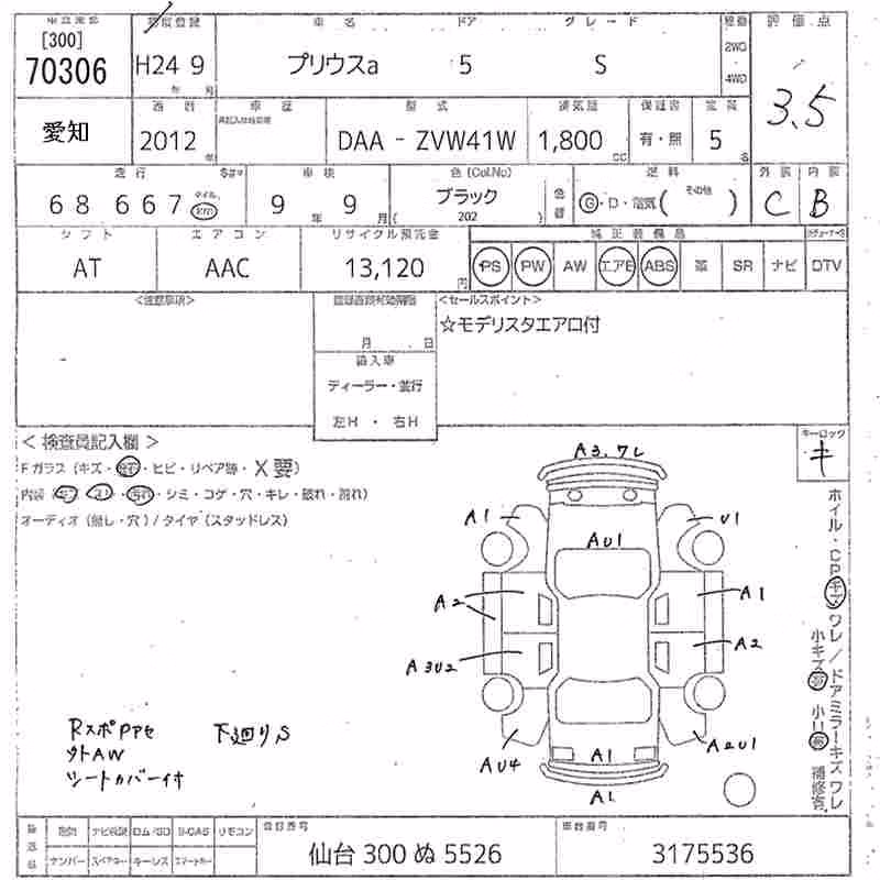 TOYOTA PRIUS ALPHA