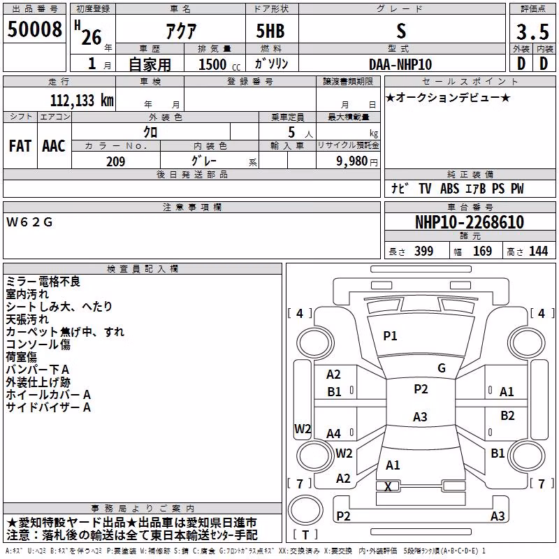 TOYOTA AQUA